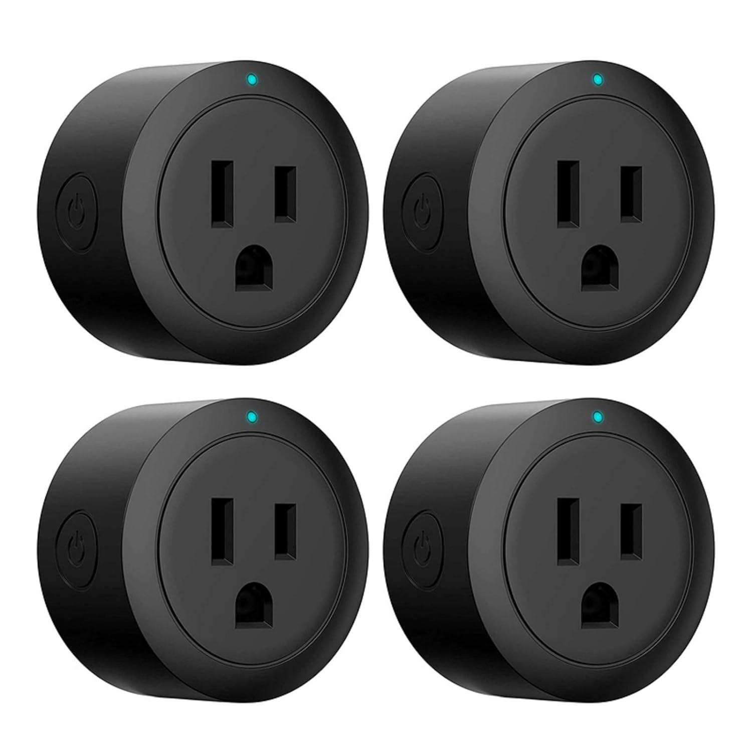 WIFI SINGLE SMART SOCKET BLACK